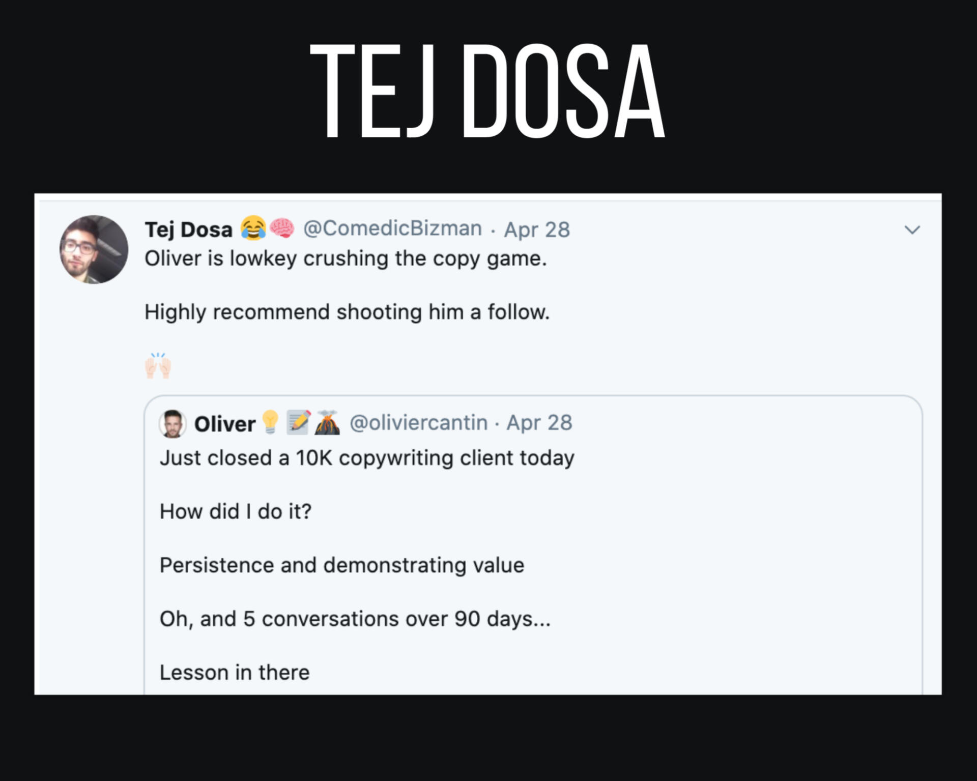 Tej Dosa